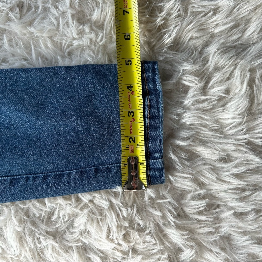 Garage High Rise Lace Up Jeans Size 7 - Picture 10 of 10